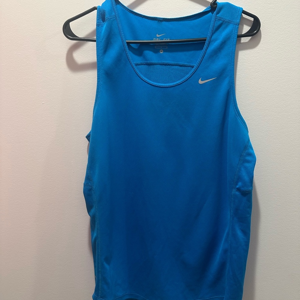 Nike Dri-FIT Turquoise Tank Top